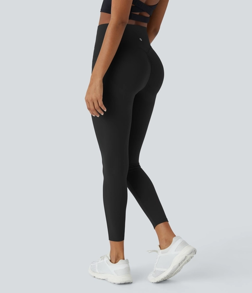 Halara UltraSculpt™ SoCinched High Waisted Scrunch Butt Lifting Tummy Control Side Pocket Shaping Training Leggings