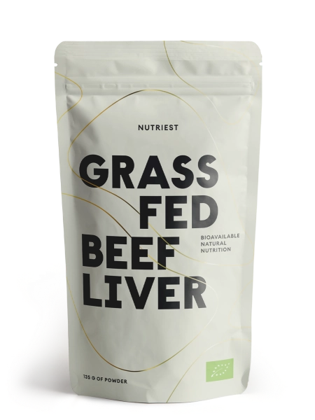Organic Grass Fed Desiccated Beef Liver Powder - Nutriest®