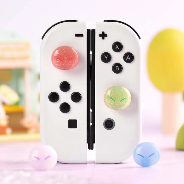 Glittering Slime Switch Joystick Caps for Switch OLED Lite