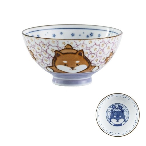 Kawaii Oriental Noodle Bowls - Shiba Inu