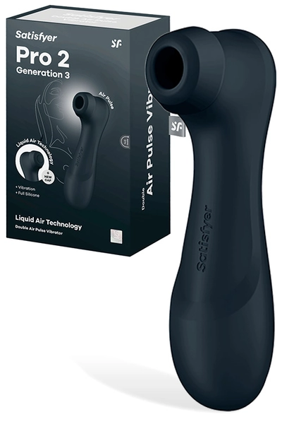 Pro 2 Gen 3 Vibrating Liquid Air Pulse Clitoral Stimulator