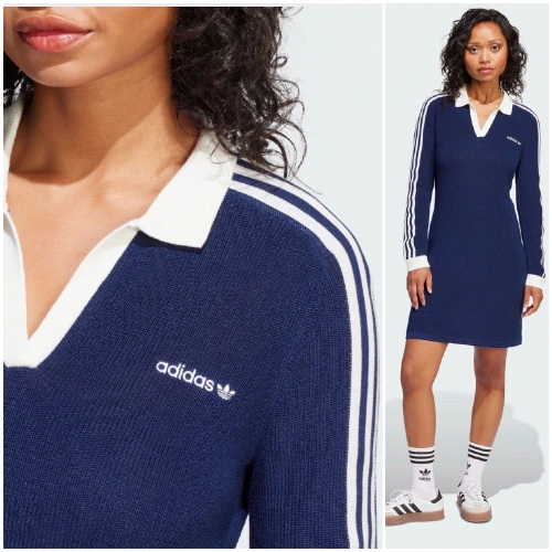 ADIDAS Knitted Polo Dress