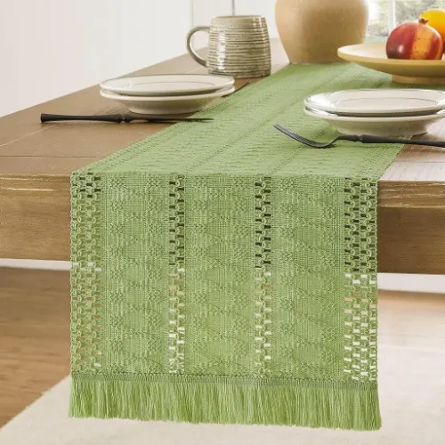 Table Runner (Green, 30x180cm)
