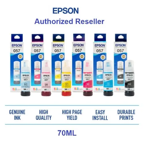 Epson 057 Printer Ink Refills (Per Single Color Bottle)