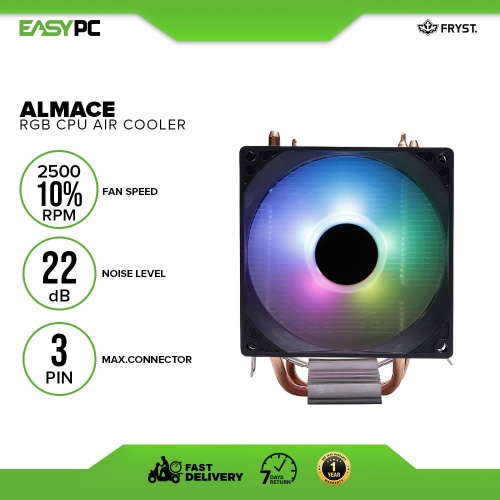 FRYST Almace RGB Heatsink Fan CPU Cooler