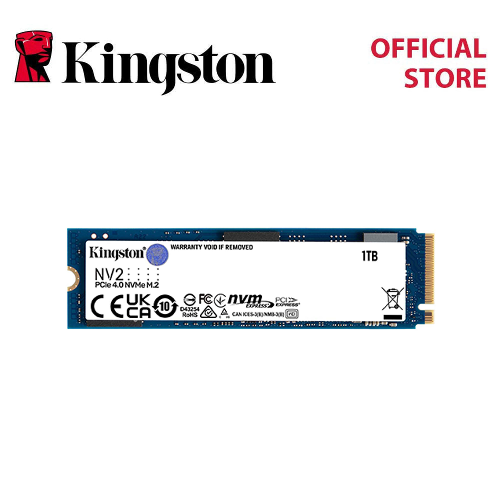 Kingston NV2 1TB PCIe 4.0 NVMe M.2 Internal Desktop and Laptop PCs SSD Solid State Drive