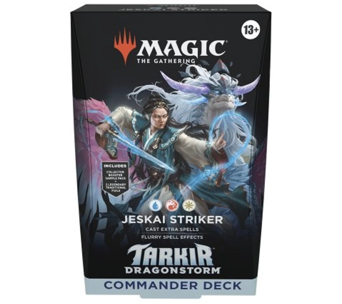 Magic: the Gathering - Tarkir: Dragonstorm Commander Deck: Jeskai Striker - Magic: the Gathering | Bazaar of Magic