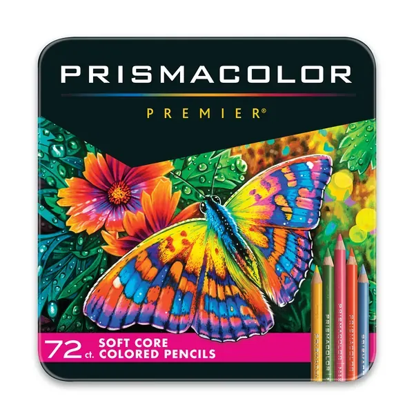 Prismacolor Premier Colored Pencils | Art Supplies for Drawing, Sketching, Adult Coloring | Soft Core Color Pencils, 72 Pack - 72 Count (Pack of 1) Assorted
