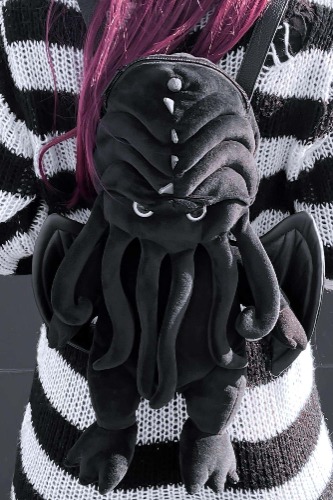 Cthulhu Backpack | One Size / Black / 100% Poly Mix