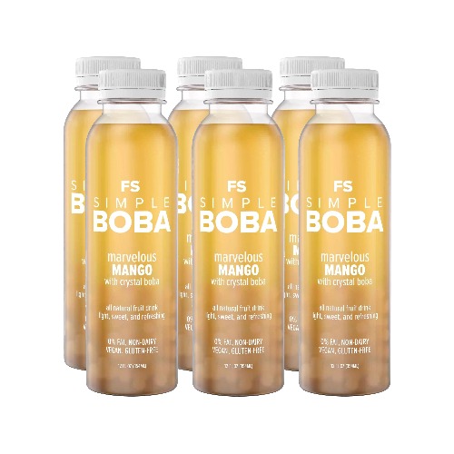 Marvelous Mango Juice + Crystal Boba - 6-pack