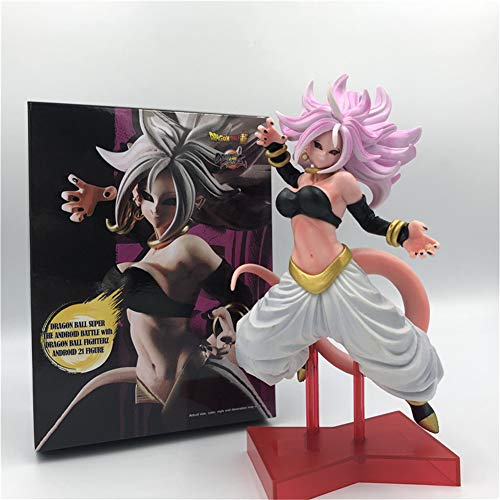 Action Anime Figures 22cm Dragon Ball Android 21 Majin Buu Cartoon Doll Model Doll PVC Statues Toys Action Figure Figurine