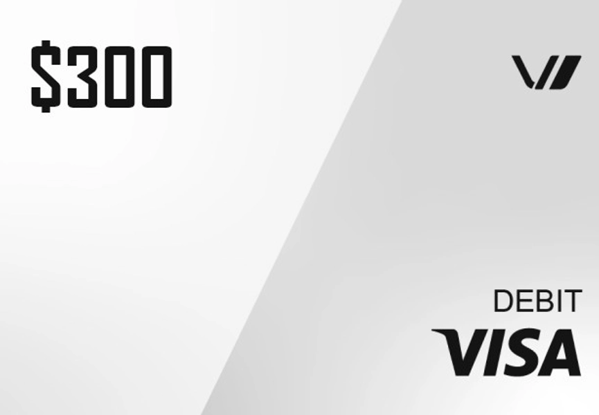 Virtual Visa $300 Gift Card