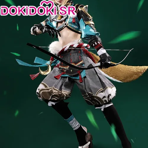 【Ready For Ship】DokiDoki-SR Game Genshin Impact Gorou Cosplay Costume
