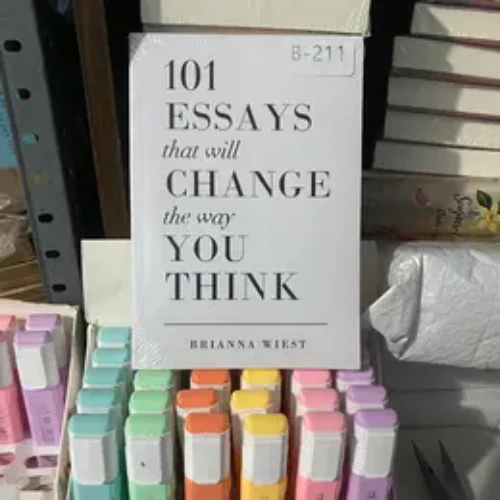 101 Essays That will Change the Way I think | SugarColor Highlighting Marker Plastic
