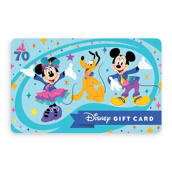 Disneyland Resort 70th Celebration Disney Gift Card eGift | Disney Store