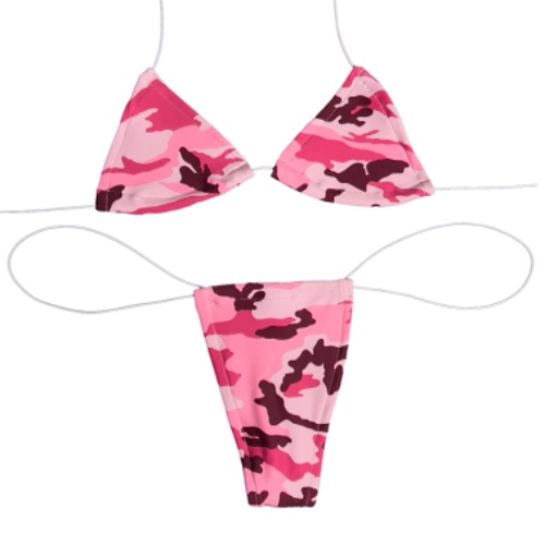 AC Signature Tieable Microkini:  Bag Hunter Pink Camo | Default Title