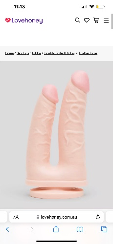 Double penetrator suction dildo