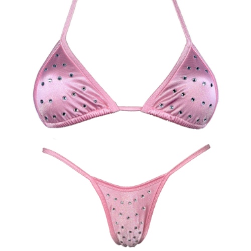 It Girl Icy Mini Kini: Baby Pink | XS-S