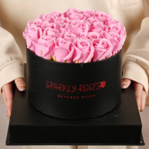 Eternal Rose Arrangement | Pink