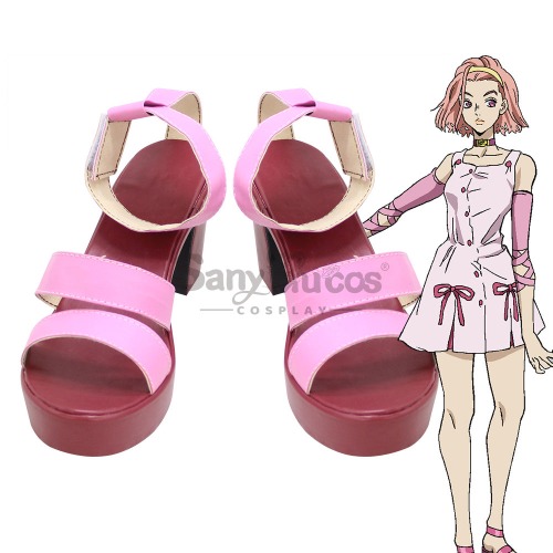 Anime JoJo's Bizarre Adventure Cosplay Sugimoto Reimi Cosplay Shoes - 39