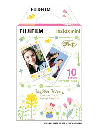 FUJIFILM Instax Mini KITTY3 WW 1 Film for Instax Instant Camera, 10 pc, Pattern: Kitty