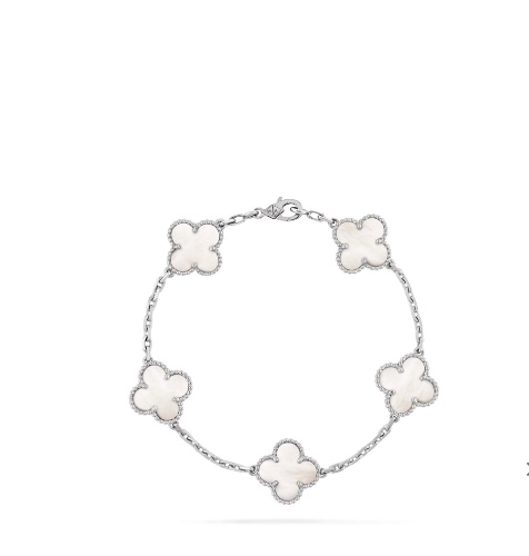 Vintage Alhambra bracelet, 5 motifs