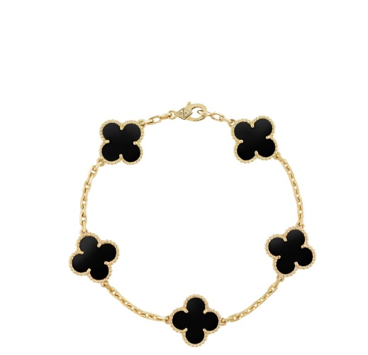 Vintage Alhambra bracelet, 5 motifs