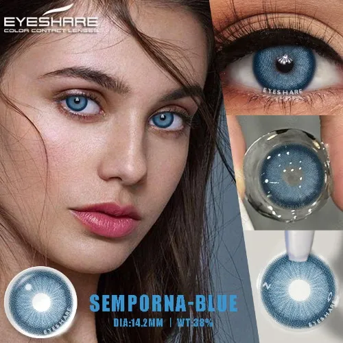 Doll Eyes Blue Contact Len