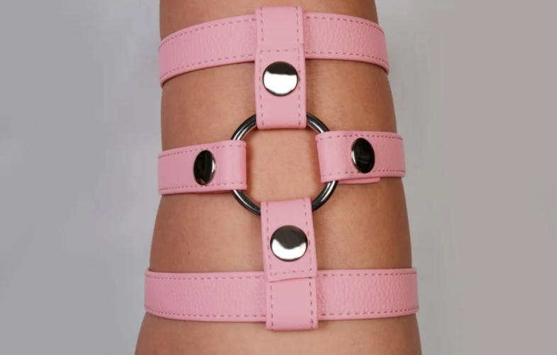Pink Garter Strap