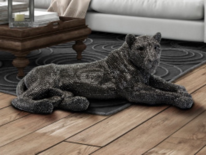 Dekofigur Löwin Leona XL schwarz