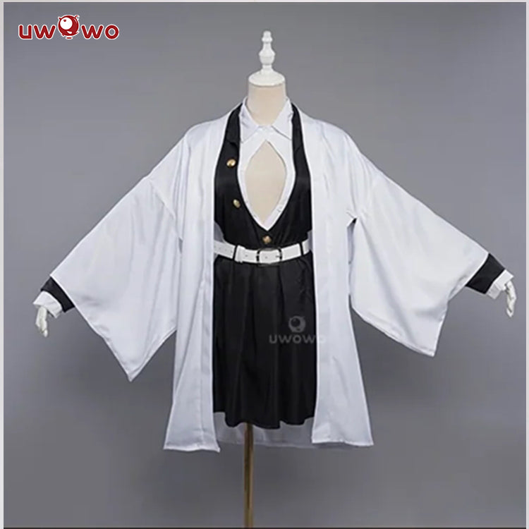 Uwowo Anime Kanroji Mitsuri Cosplay Costume Uniform - 【Pre-sale】M