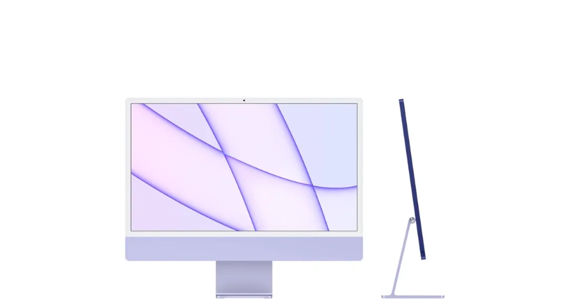 24-inch Purple iMac with 4.5K Retina display
