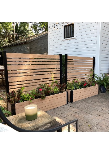 Planter Box and Privacy Screen 