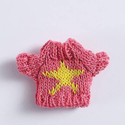 XiDonDon Sweater for OB11,Molly,body9,GSC,1/8 1/12 BJD Doll Clothes New Year Christmas Dolls Accessories (Multicolor7)