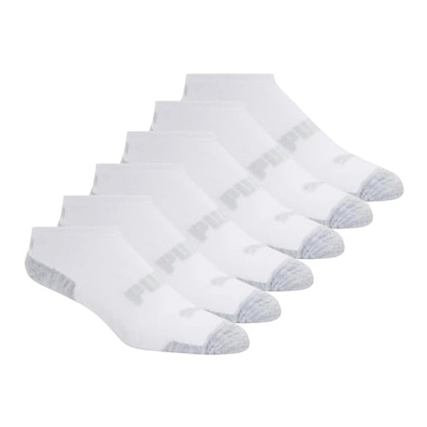 PUMA Women's 6 Pack No Show Socks
