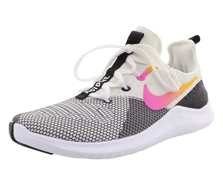 Nike Women's Multisport Indoor Shoes Fitness - 7 - Black/Laser Fuchsia
