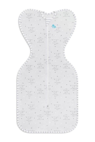 Love To Dream Swaddle Up Lite 0.2 Tog Grey Small