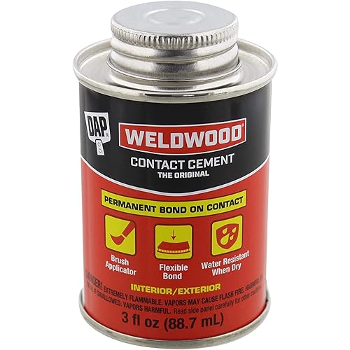 DAP 00107 Weldwood Original Contact Cement,3 oz - 3 oz