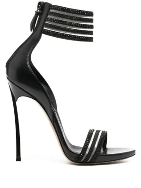 Casadei Blade Venus 115mm Sandals - Farfetch