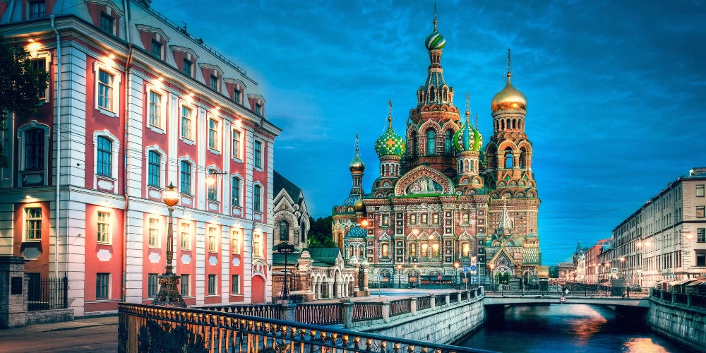 city trip St. Petersburg