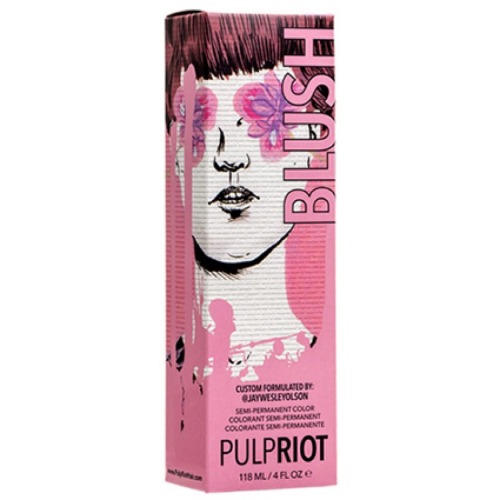 Pulp Riot Semi-Permanent Hair Color 4oz- Blush - 
