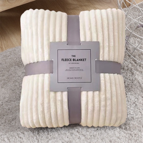 The Original Fleece Blanket ™ | White / Full - 47x78 in