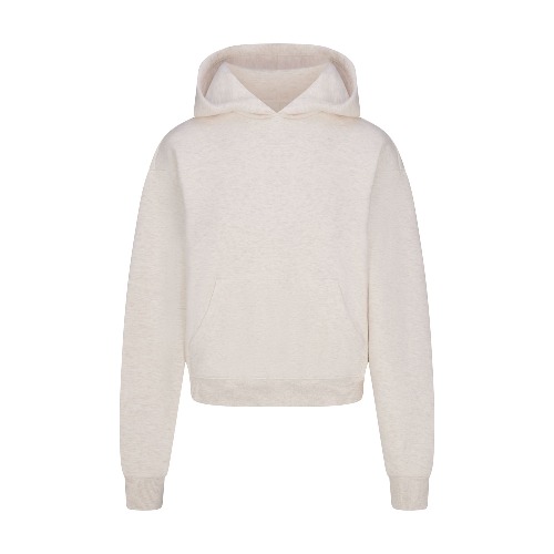 COTTON FLEECE CLASSIC HOODIE | HEATHER OATMEAL