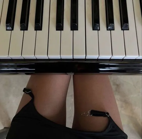 for my piano lessons 🖤