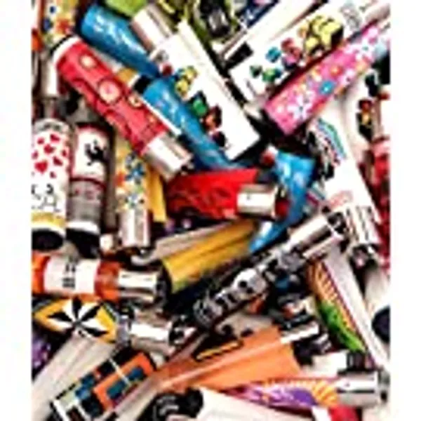 Clipper - Lot de 10 Briquets Clipper Grand Modèle Dépareillés - collections mélangées