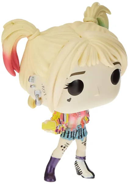 Funko Pop! Figurine Heroes: Birds of Prey- Harley Quinn (Caution Tape) Standard Multicolore