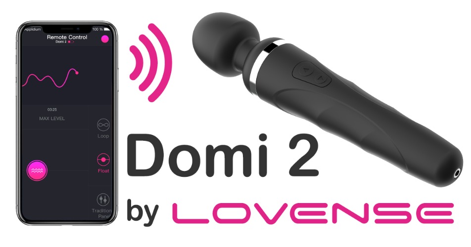 Domi 2 by Lovense. Super Powerful Wand Massager