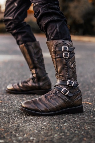Corsair Moto Boots (with Hidden Pockets)