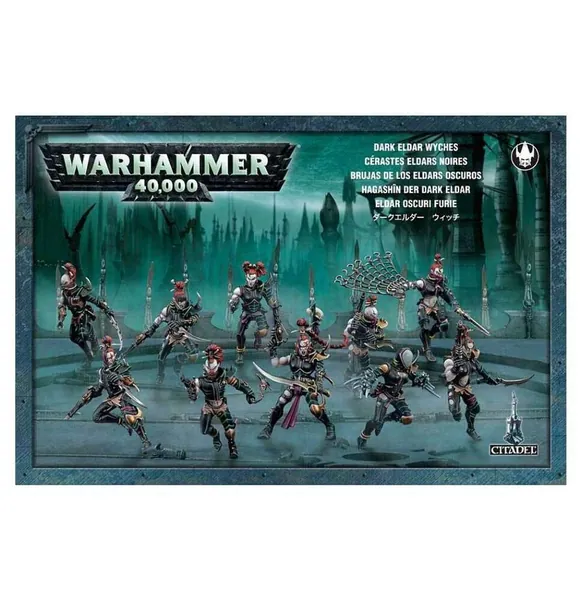 Games Workshop Warhammer 40,000 Dark Eldar Wyches Miniatures - 