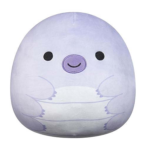 Squishmallows Original 12-Inch Tew Purple Water Bear - Official Jazwares Plush (Medium-Sized) - Purple Water Bea